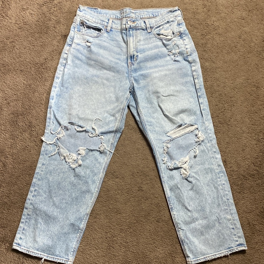 American Eagle Distress Rip Jeans - Picture 11 of 14